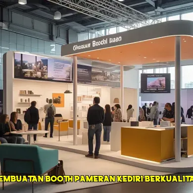 pembuatan booth pameran kediri berkualitas
